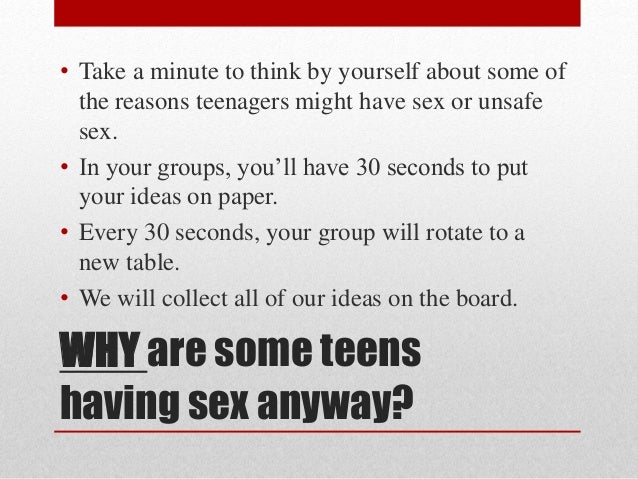 What are the consequences of unprotected sex